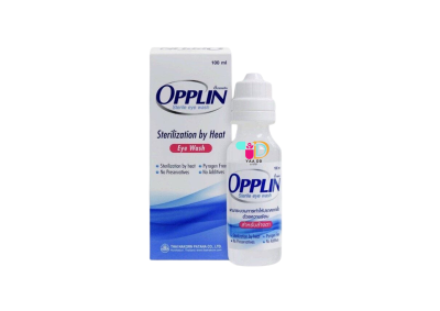 ยาล้างตา อ๊อพพลีน OPPLIN  100ML