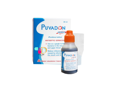 ภูวาดล การ์เกิล ใช้กลั้วคอ Puvadon Gargle 30ML