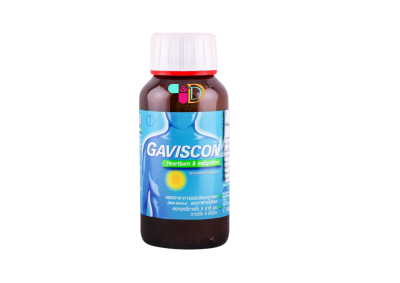 กาวิสคอน เป๊ปเปอร์มินท์ ชนิดซอง / ชนิดขวด สีฟ้า GAVISCON PEPPERMINT