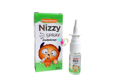 นิซซี่ สเปรย์ น้ำเกลือพ่นจมูกคลีนแอนด์แคร์ KLEAN & KARE NIZZY SPRAY 18ML.