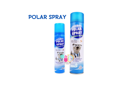 โพลาร์ สเปรย์ สเปรย์ปรับอากาศ ขนาด 80 และ 280 มล. POLAR SPRAY