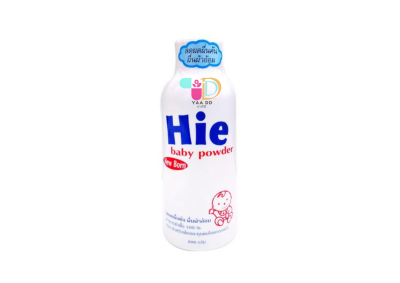 ฮาย แป้งเด็ก HIE BABY POWDER  ลดผด ผื่น ลดความอับชื้น ขนาด 200 กรัม