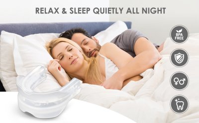 SnoreEase: Professional Reusable Anti-Snoring Device for Men