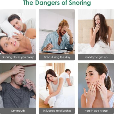 SnoreEase: Professional Reusable Anti-Snoring Device for Men