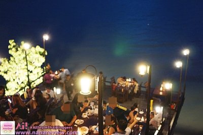 ริมผา ลาภิน ทานอาหารใต้แสงเทียนชมหาดจอมเทียน-พัทยาใต้ 