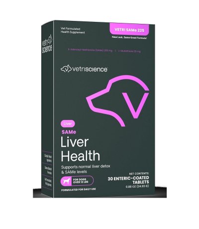 Vetri Same 225 [30 Tablets] วิตามินบำรุงตับสุนัข บำรุงตับแมว ลดค่าตับ ขับของเสียจากตับ