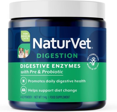 Naturvet Digestive Enzymes ชนิดผง (114 g.)