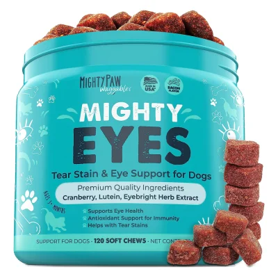 Mighty Eyes Support & Tear Stain Dogs [120 Chews]