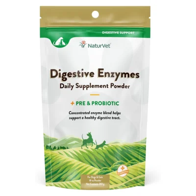Naturvet Digestive Enzymes [283 g] ชนิดผง