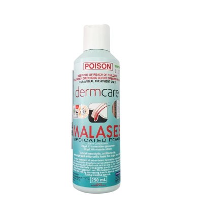 MALASEB 250 ml แชมพูมาลาเซป ขจัดเชื้อเชื้อรา ยีสต์ แบคทีเรีย