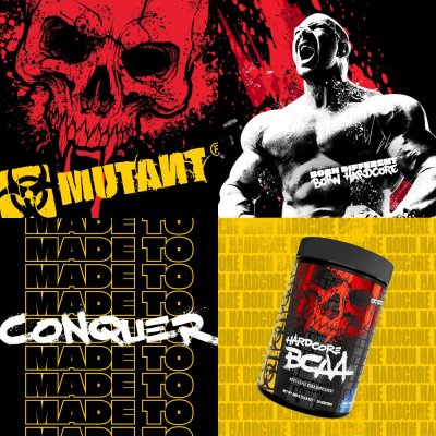Mutant Hardcore BCAA 390 g