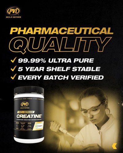 PVL 100% Pure Creatine 410 g