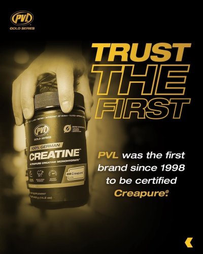 PVL 100% Pure Creatine 410 g