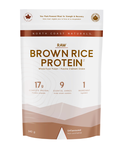 NCN Organic Sprouted Brown Rice Protein Unflavoured 340g