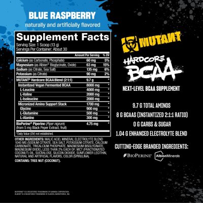 Mutant Hardcore BCAA 390 g