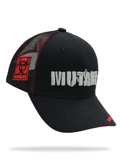 Mutant Born Hardcore Baseball Cap (Black&Red)