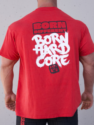 Mutant Born Hardcore Graffiti Gym T-Shirt V.1 (Red)