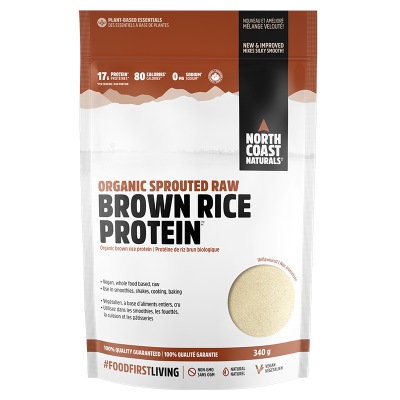 NCN Organic Sprouted Brown Rice Protein 340g