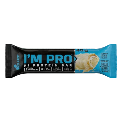 Olimp I’M PRO Protein Bar 40 g x 6 แท่ง หรือ 15 แท่ง (1 กล่อง)