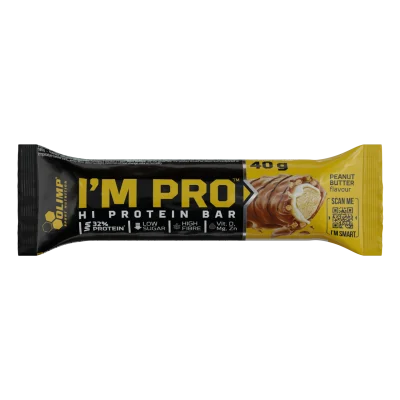 Olimp I’M PRO Protein Bar 40 g x 6 แท่ง หรือ 15 แท่ง (1 กล่อง)