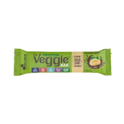 Olimp I’M Veggie Protein Bar 50 g x 4 แท่ง หรือ 25 แท่ง (1 กล่อง)