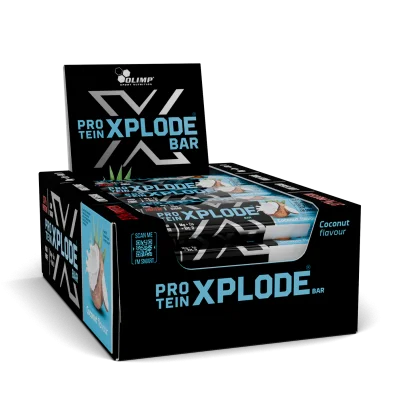 Olimp Protein Xplode Bar 40 g x 6 แท่ง หรือ 25 แท่ง (1 กล่อง)
