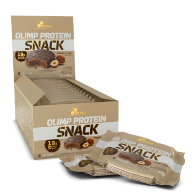 Olimp Olimp Protein Snack  60 g x 4 ชิ้น หรือ x12 ชิ้น (1 Box)