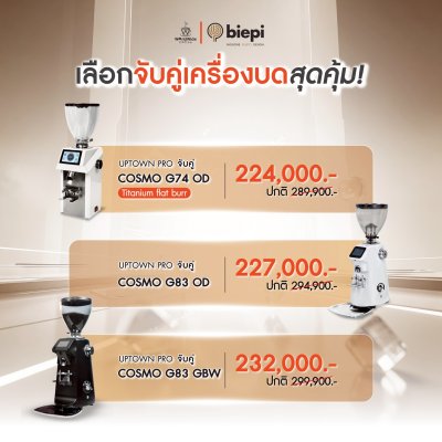 เครื่องชงกาแฟ Biepi Up Town Pro 2 Gr.