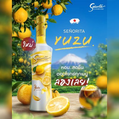 Senorita Syrup ไซรัปกลิ่นผลไม้