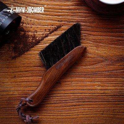 Knife Brush walnut horse hair