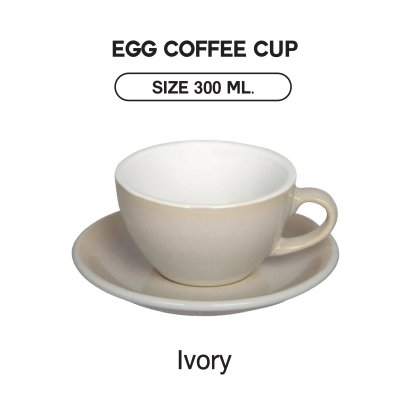 LOVERAMICS EGG SET 300 ML.