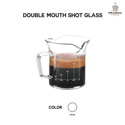 DOUBLE MOUTH SHOT GLASS 80 ML.