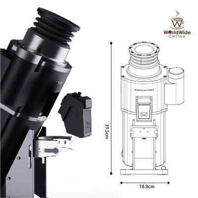 Wendougee MILO II Titanium Flat burr Wendougee MILO II Titanium Flat burr