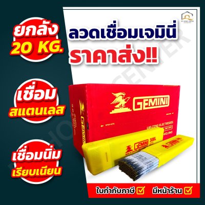 ลวดเชื่อมสแตนเลส เจมินี่ 308L