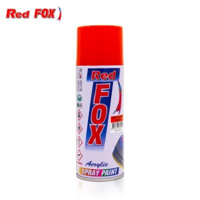(ยกโหล)สีสเปรย์ Red Fox ขนาด 400cc