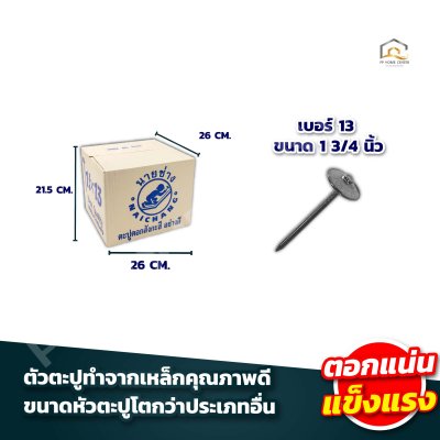 (ยกลัง) ตะปูตอกสังกะสี นายช่าง