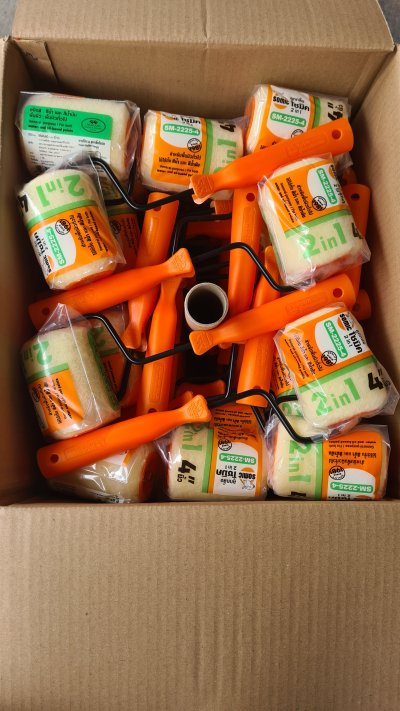 ลูกกลิ้งทาสี 2 in 1 SOMIC ใช้ได้ทั้งสีน้ำและสีน้ำมัน