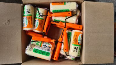 ลูกกลิ้งทาสี 2 in 1 SOMIC ใช้ได้ทั้งสีน้ำและสีน้ำมัน