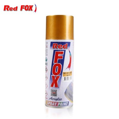 (ยกโหล) สีสเปรย์ Red Fox สีเงิน (361)และสีทอง(351)