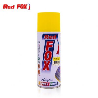 (ยกโหล)สีสเปรย์ Red Fox ขนาด 400cc