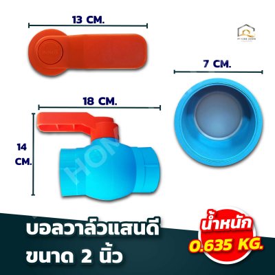 บอลวาล์วแสนดี เกรด A ด้ามจับ ABS