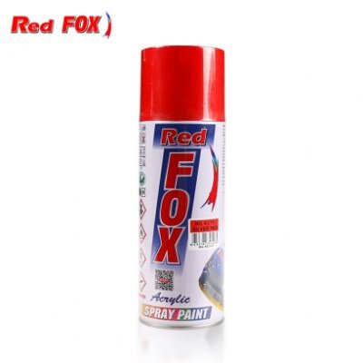 (ยกโหล)สีสเปรย์ Red Fox ขนาด 400cc