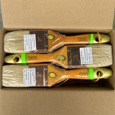 (ยกกล่อง 1โหล)  แปรงทาสี ตราผีเสื้อ QQQ