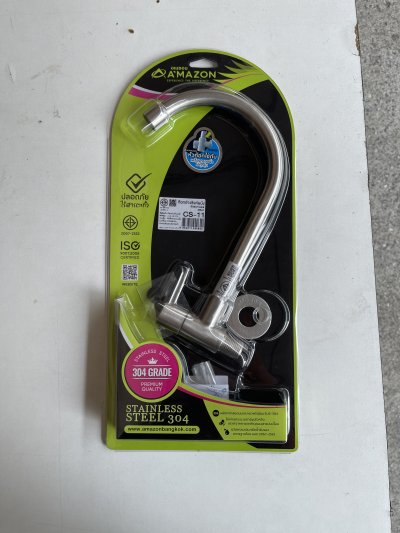 ก๊อกอ่างซิงค์ด้ามปัด สแตนเลส304 ผนัง CS-11 , ยืน CS-13