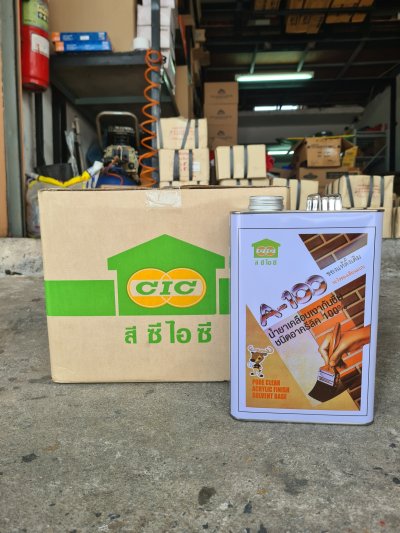 น้ำยาเคลือบเงา A-100 CIC
