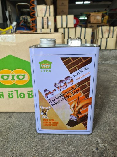 น้ำยาเคลือบเงา A-100 CIC