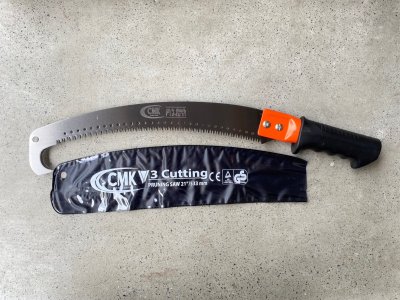เลื่อยตัดกิ่งไม้มีขอ CMK เหล็ก SK-5