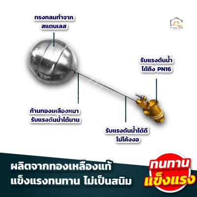 ลูกลอยสแตนเลส CECO