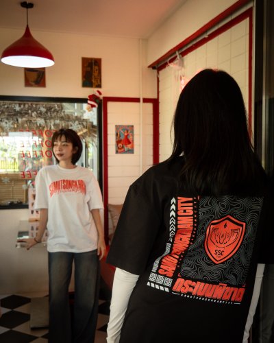 Samut Songkhram Street Oversized BLACK