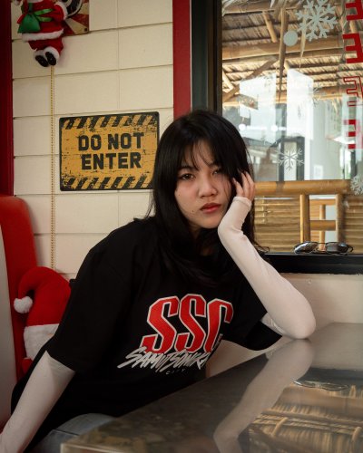 Samut Songkhram Street Oversized BLACK